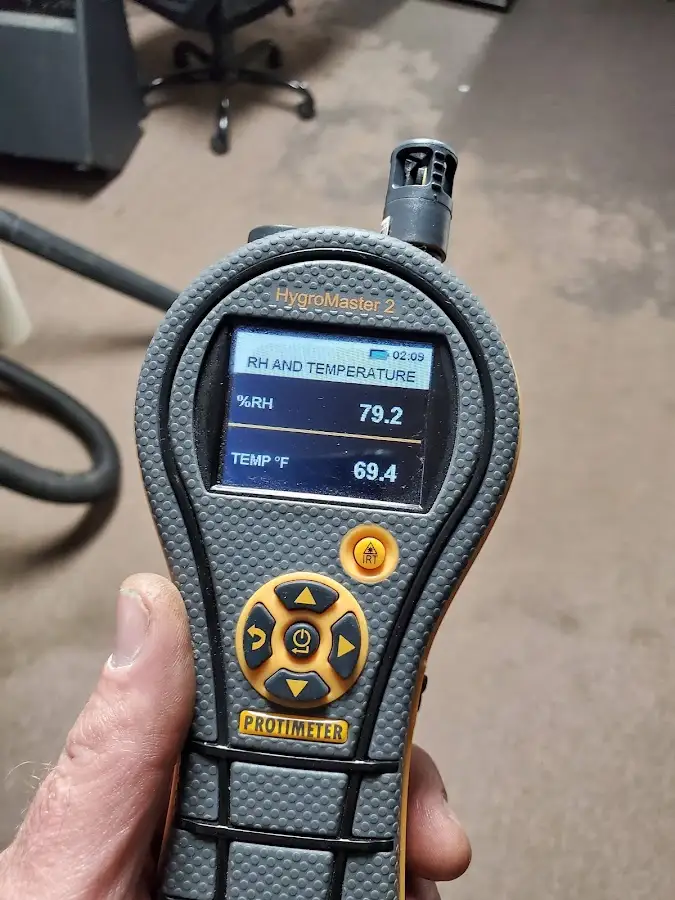 Moisture meter humidity assessment for Fire & Smoke Damage Restoration in Sun City Center